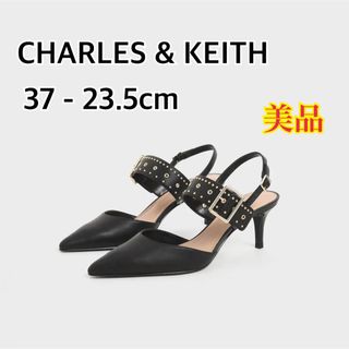 Charles and Keith - 【CHARLES & KEITH】スタッズ スリングバック