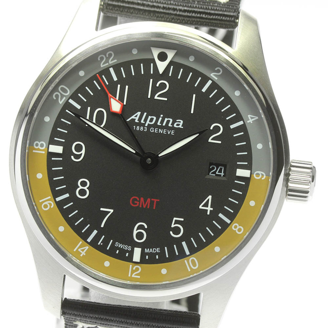 アルピナ Alpina AL-247BBG4S6 スタータイマー GMT デイト クォーツ