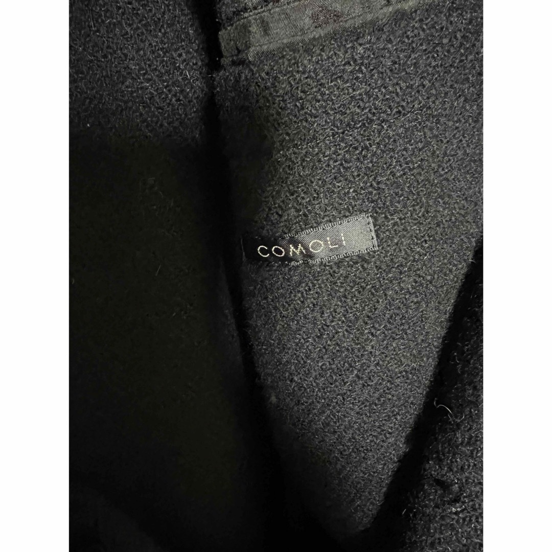 COMOLI(コモリ)のcomoli 20aw カシミヤチェスターコート　navy メンズのジャケット/アウター(チェスターコート)の商品写真