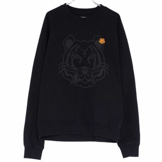 KENZO トレーナー スウェット ラメ刺しゅう 虎 タイガー L