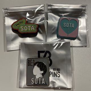 ビーファースト(BE:FIRST)のSOTAピンズセット(アイドルグッズ)