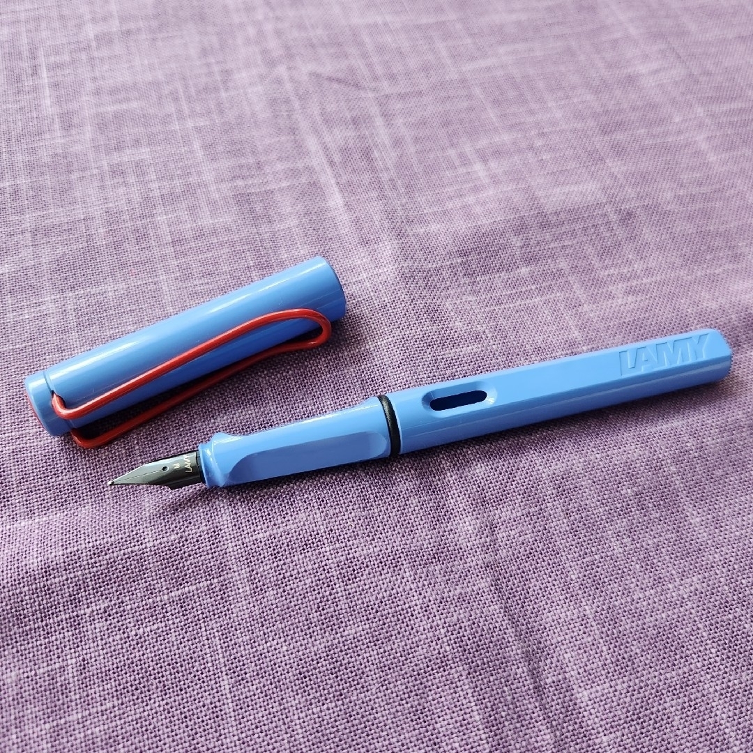 LAMY safari  サファリ 万年筆 ロイヤルブルー M 青