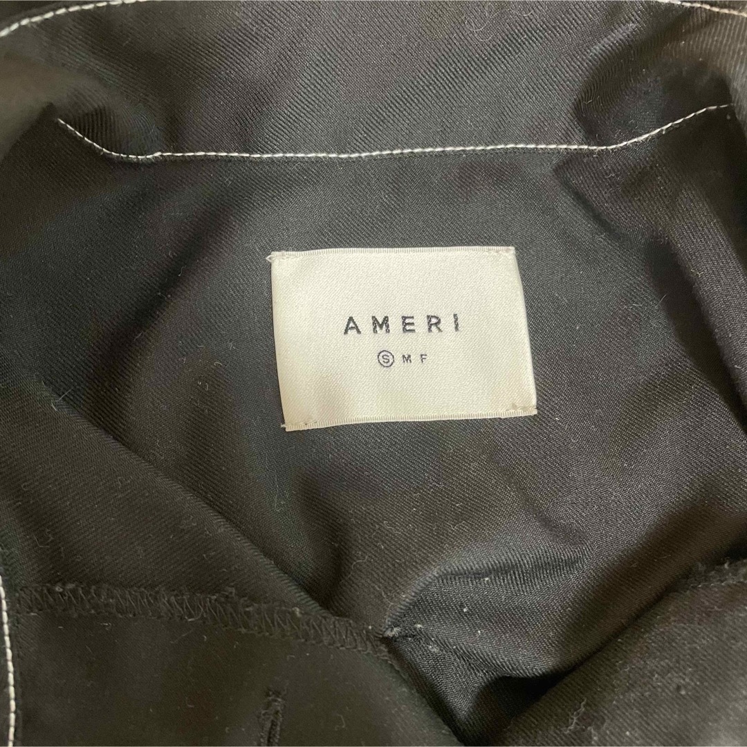 Ameri VINTAGE(アメリヴィンテージ)のアメリ　ドッキングワンピース レディースのワンピース(ロングワンピース/マキシワンピース)の商品写真