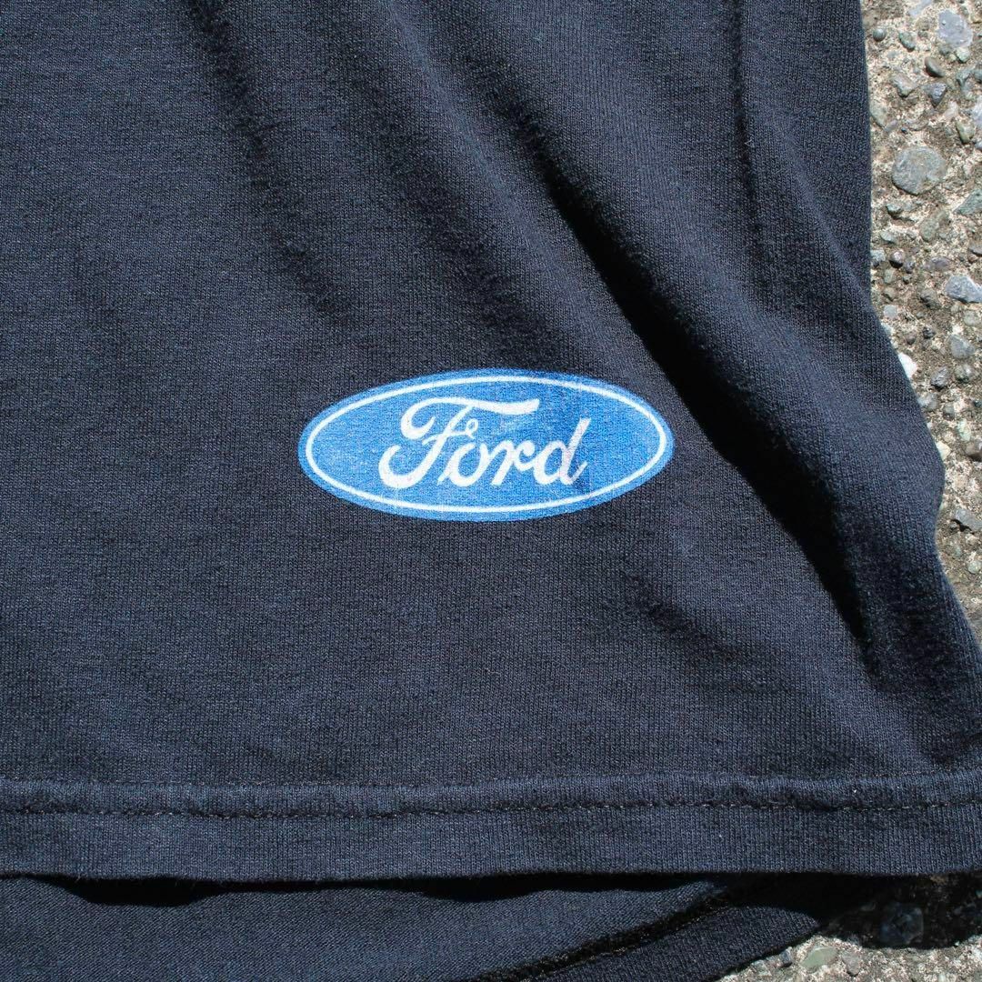 FORD GT オフィシャル ブランドロゴ入り 大きめサイズ ロングTシャツ 6