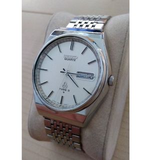 SEIKO - セイコー タイプ2 風防新品 電池新品 SEIKO type Ⅱ 1977年製
