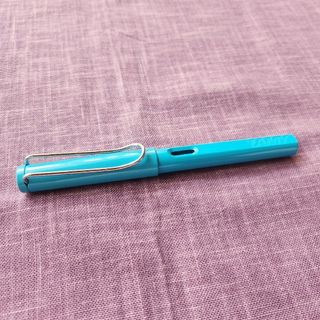 ラミー(LAMY)のLAMY safari  サファリ 万年筆 アクアマリン EF 青 ターコイズ(ペン/マーカー)