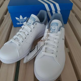 スタンスミス(STANSMITH（adidas）)の【新品】adids  アディダス スタンスミスJ  デニム 24cm(スニーカー)