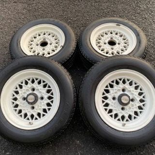 旧車などに BBS MAHLE PCD114.3-4穴 13インチ