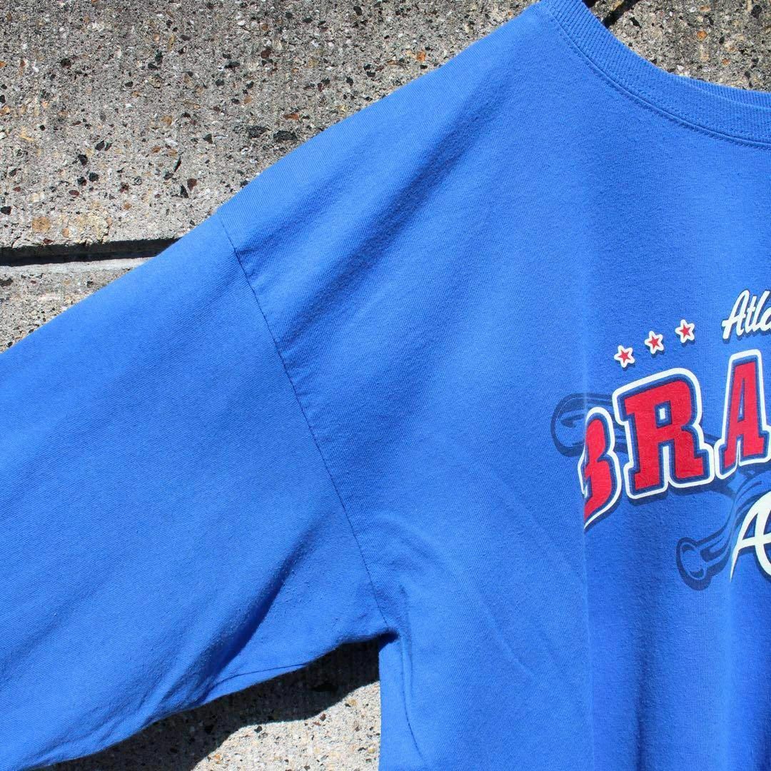 MLB tlanta BRAVES クーパーズタウン 古着 ロングスリーブシャツ メンズのトップス(Tシャツ/カットソー(七分/長袖))の商品写真