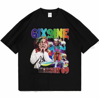 6ix9ine シックスナイン Tシャツ raptee bootleg(Tシャツ/カットソー(半袖/袖なし))