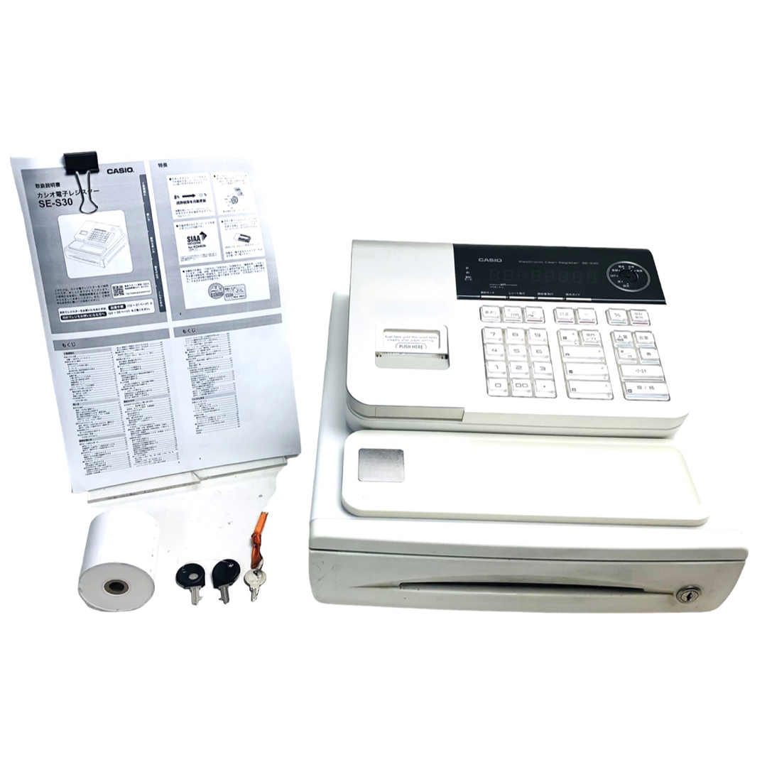 カシオ CASIO レジスター SE-S10 電子レジスター - 店舗用品 カシオ CASIO レジスター SE-S10 電子レジスター - 店舗用品