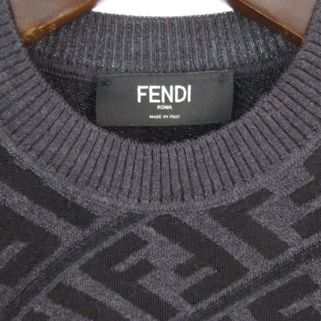 FENDI - フェンディ 22AW セーター ニット ズッカ柄 FF 総柄