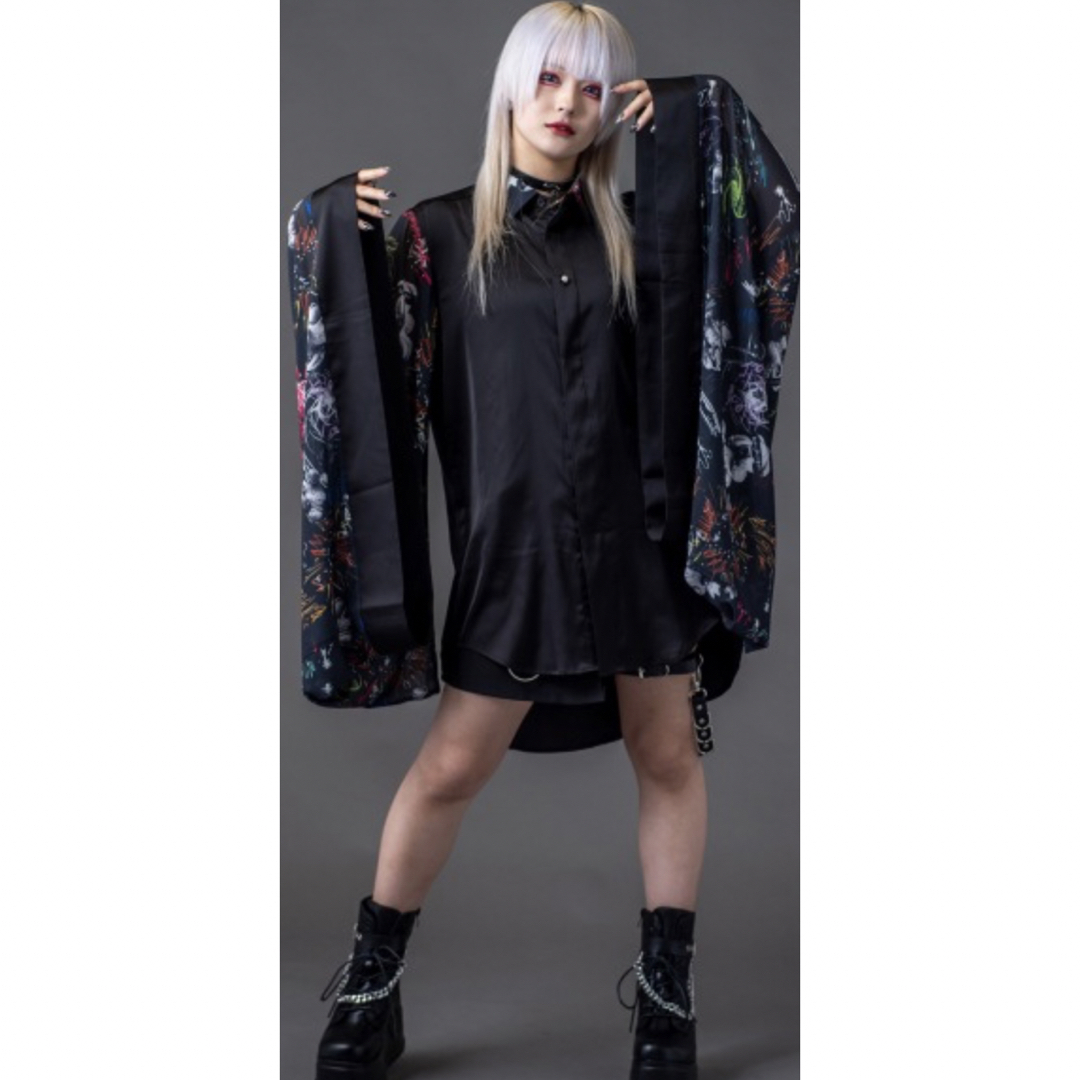 TRAVAS TOKYO CIVARIZE 地雷系 ビッグシルエットシャツ 新品