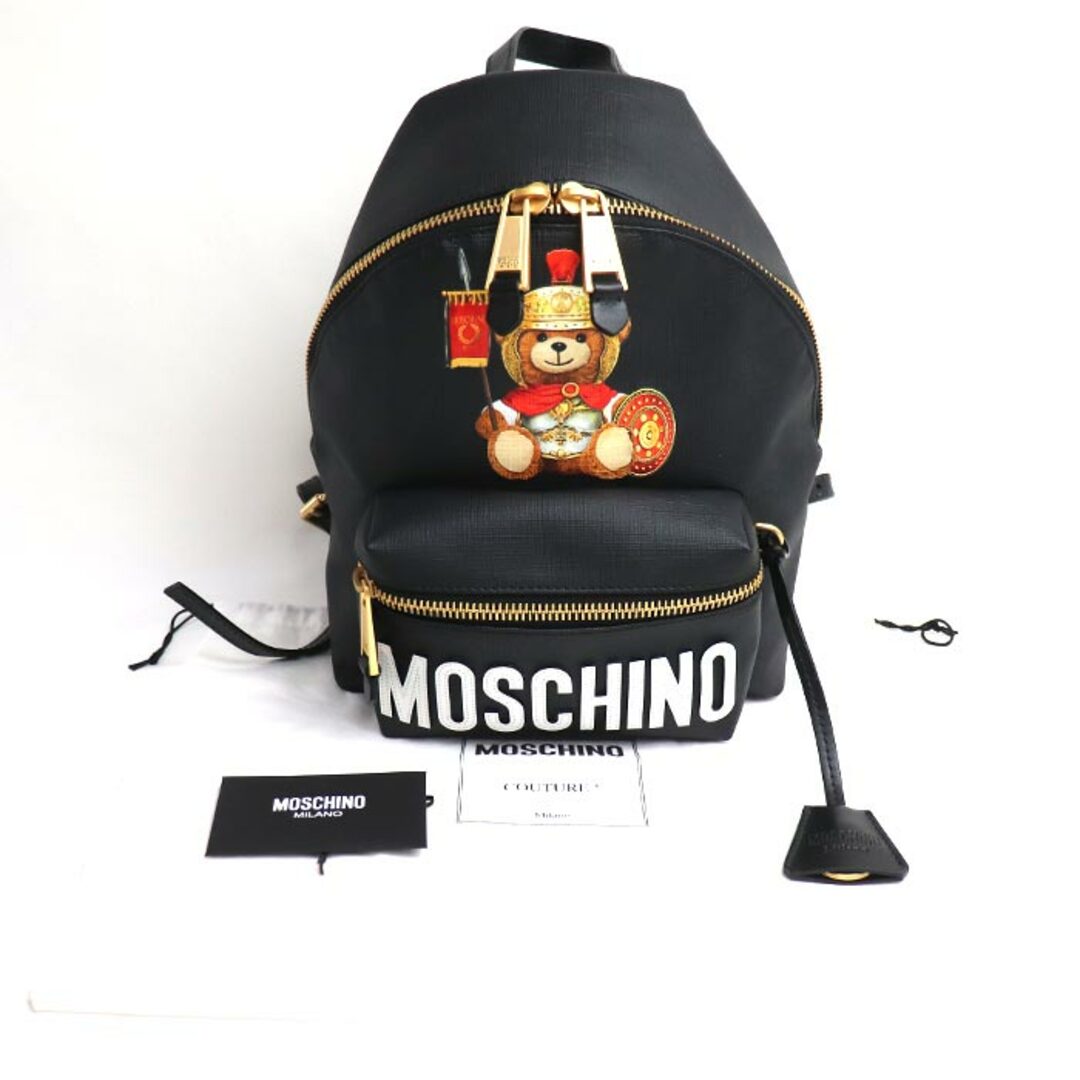 新品未使用 MOSCHINO テディベアバックパック ハンドバッグ