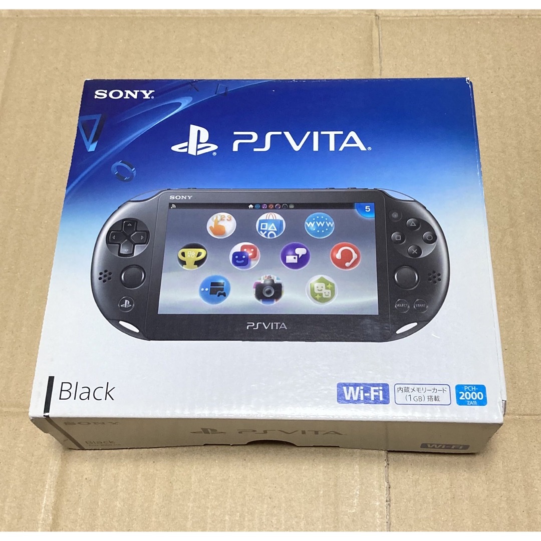 【新品未使用品】PS Vita PCH-2000ZA11 ブラック　SONY