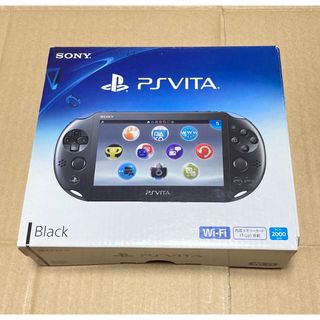 プレイステーションヴィータ(PlayStation Vita)の【新品未使用品】PS Vita PCH-2000ZA11 ブラック　SONY(携帯用ゲーム機本体)