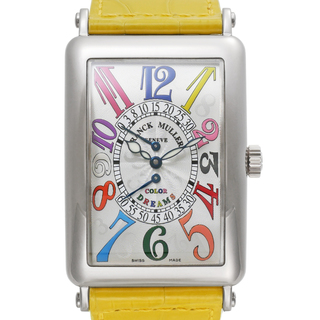 フランクミュラー(FRANCK MULLER)のロングアイランド ビーレトログラード  カラードリームス Ref.1100DSR COLOR DREAMS 中古品 メンズ 腕時計(腕時計(アナログ))