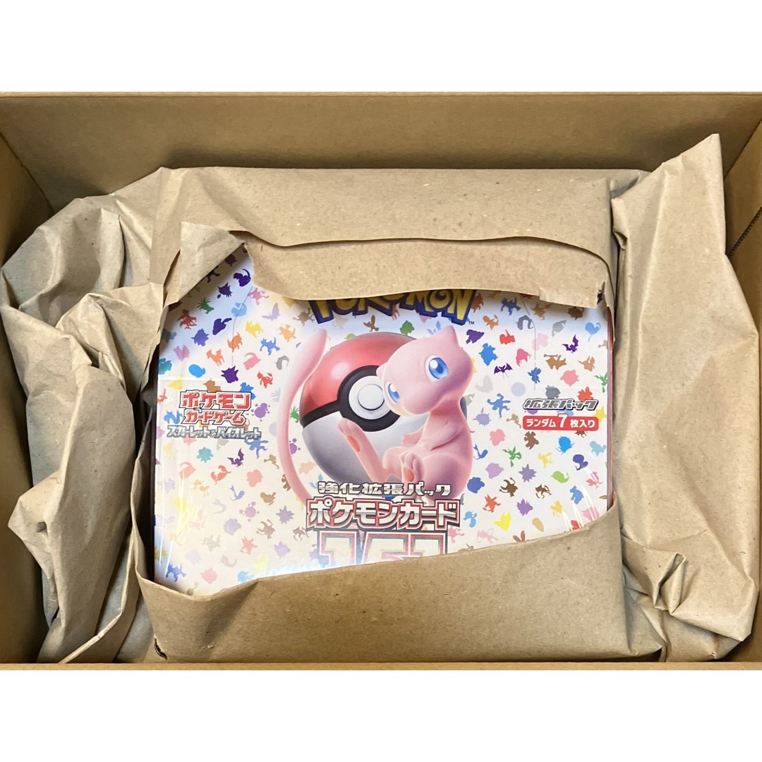 ポケモンカード　151 シュリンク付き　BOX  ポケカ