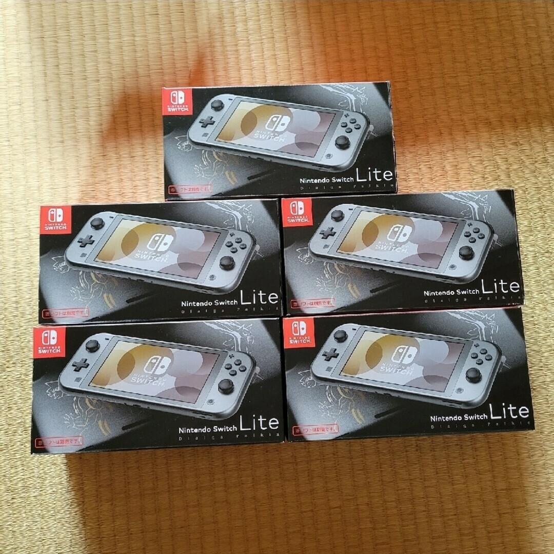 Nintendo Switch ライト　ディアルガ・パルキアデザイン×５台