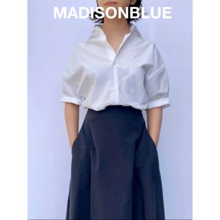 マディソンブルー(MADISONBLUE)の【MADISONBLUE】J.BRADLEY SHIRT/ホワイト/01(シャツ/ブラウス(半袖/袖なし))