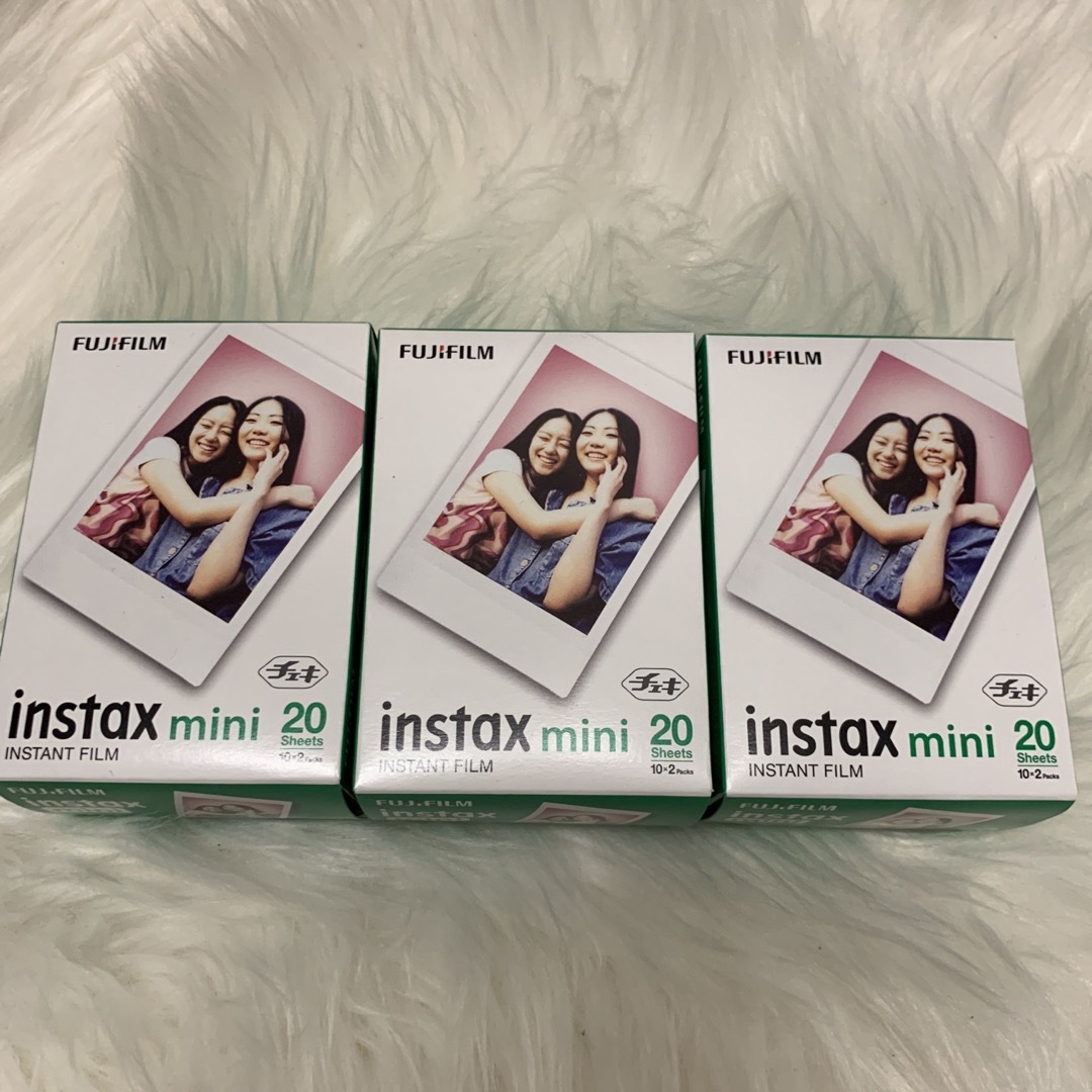 富士フイルム - FUJIFILM instax mini チェキフィルム ２０枚入×3個