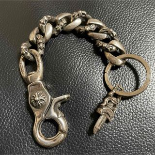 クロムハーツ(Chrome Hearts)のクロムハーツ　キークリップ　ロング　ファンシーチェーン(キーホルダー)