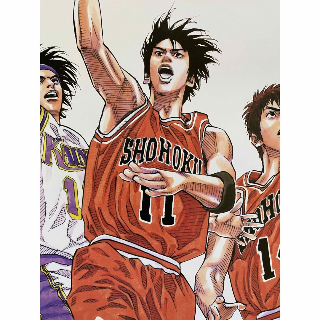 【額装品】スラムダンク　SLAM DUNK  井上雄彦 ポスター大ver  F