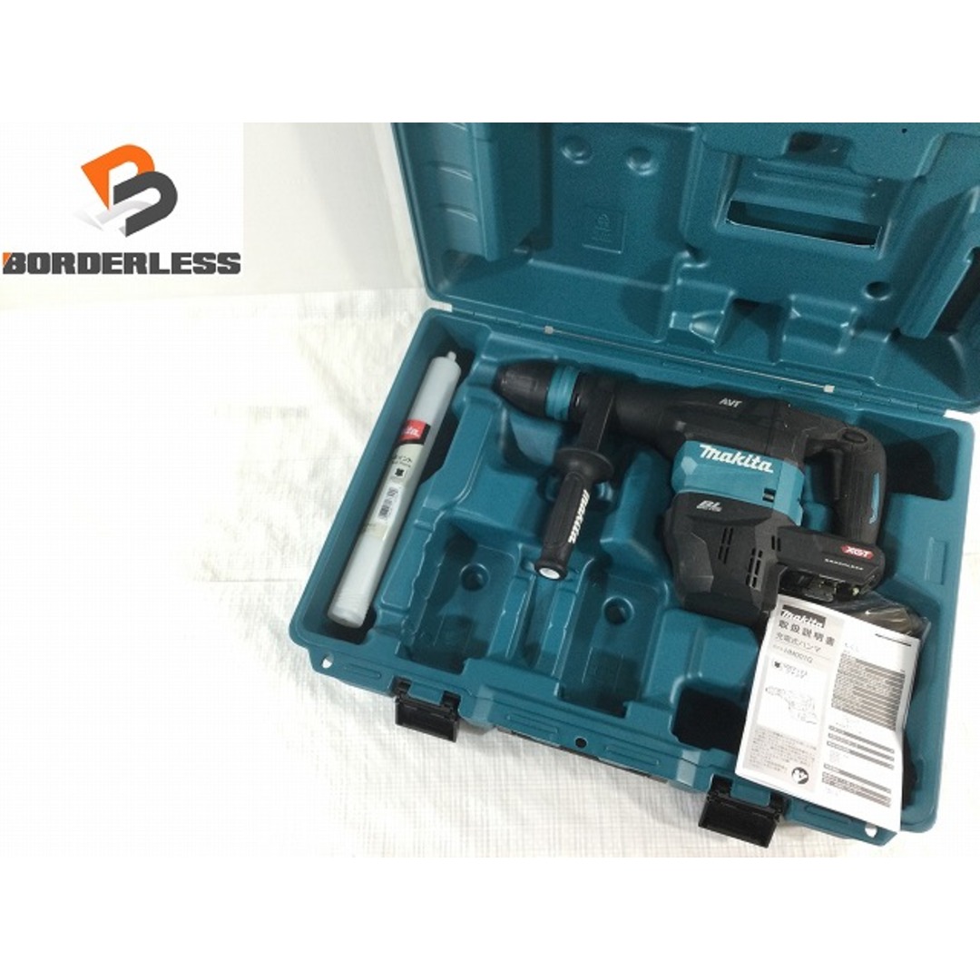 ☆極美品☆makita マキタ 40Vmax 充電式ハンマドリル HM001GZK 本体 ケース 78626