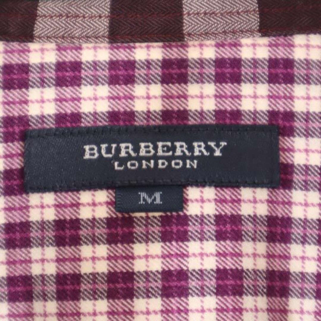 BURBERRY - バーバリー 三陽商会 日本製 チェック柄 長袖 ボタンダウン