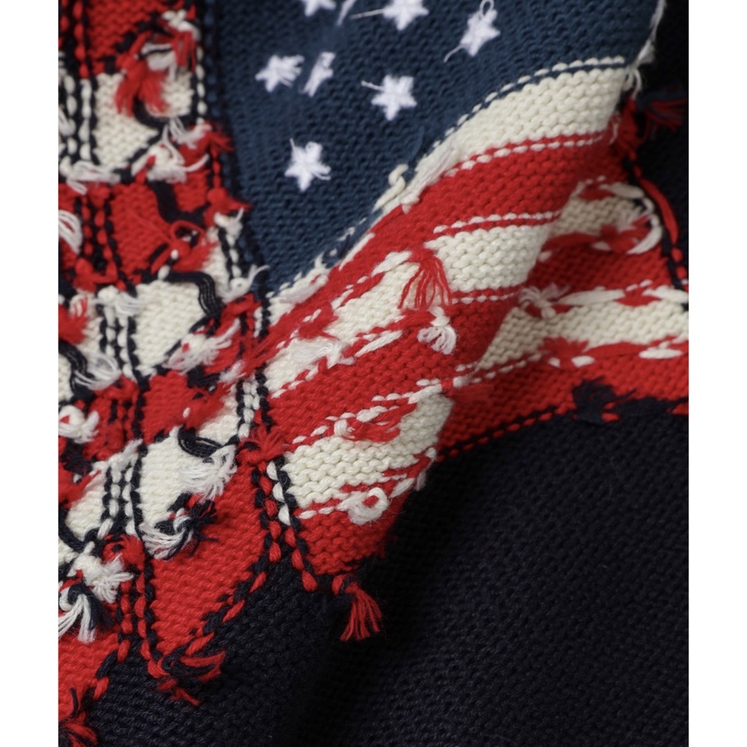 【新品】 DAIRIKU America Knit Hoodie ダイリク メンズのトップス(パーカー)の商品写真