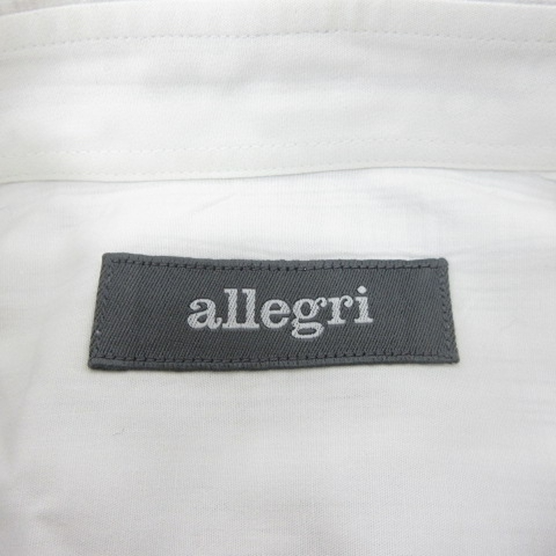 allegri(アレグリ)のアレグリ allegri チェックシャツ 半袖 ブラウン アイボリー メンズ メンズのトップス(シャツ)の商品写真