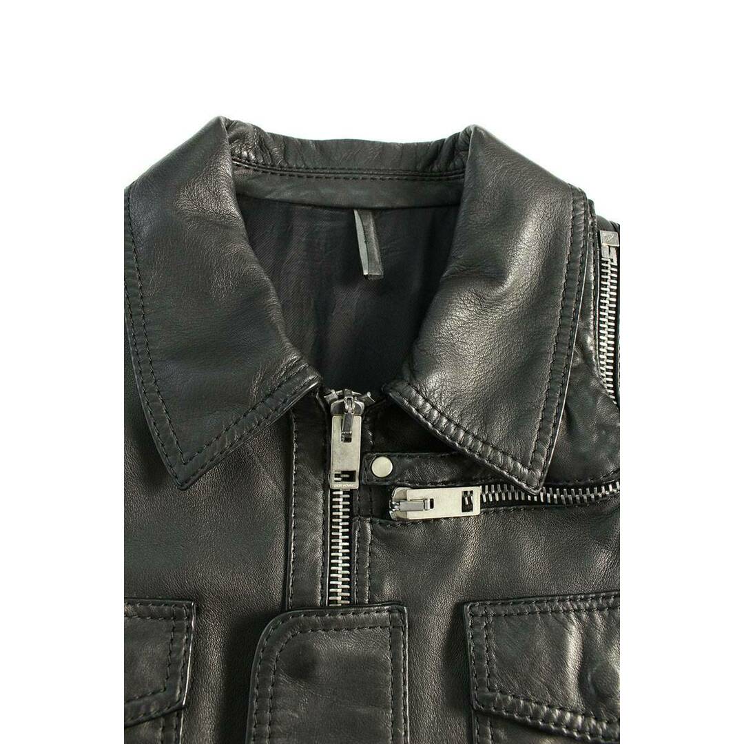 DIOR HOMME(ディオールオム)のディオールオム 06AW 6HH5047001 L ZIP ジップアップレザージャケット メンズ 46 メンズのジャケット/アウター(レザージャケット)の商品写真