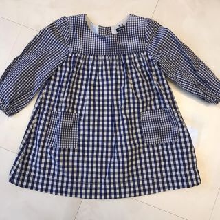 ベビーギャップ(babyGAP)のGAP  チュニックワンピ☆90 記名あり(ワンピース)