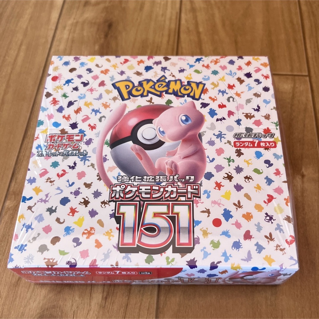 ポケモン - 【ポケモンカード】ポケモンカード151 1BOX シュリンク付き