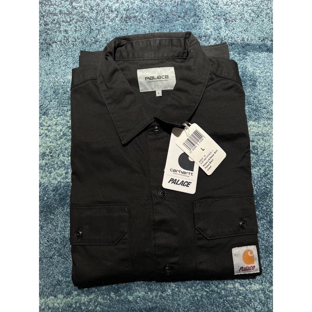 PALACE x Carhartt Wip Master Shirt Black 1