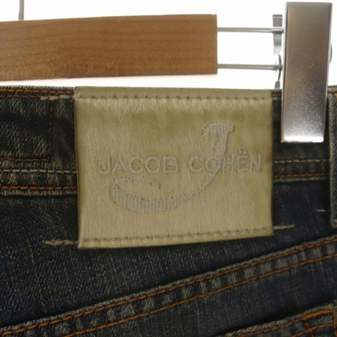 JACOB COHEN(ヤコブコーエン)のヤコブコーエン 加工 デニム パンツ ジーンズ ボタンフライ TYPE688 メンズのパンツ(デニム/ジーンズ)の商品写真
