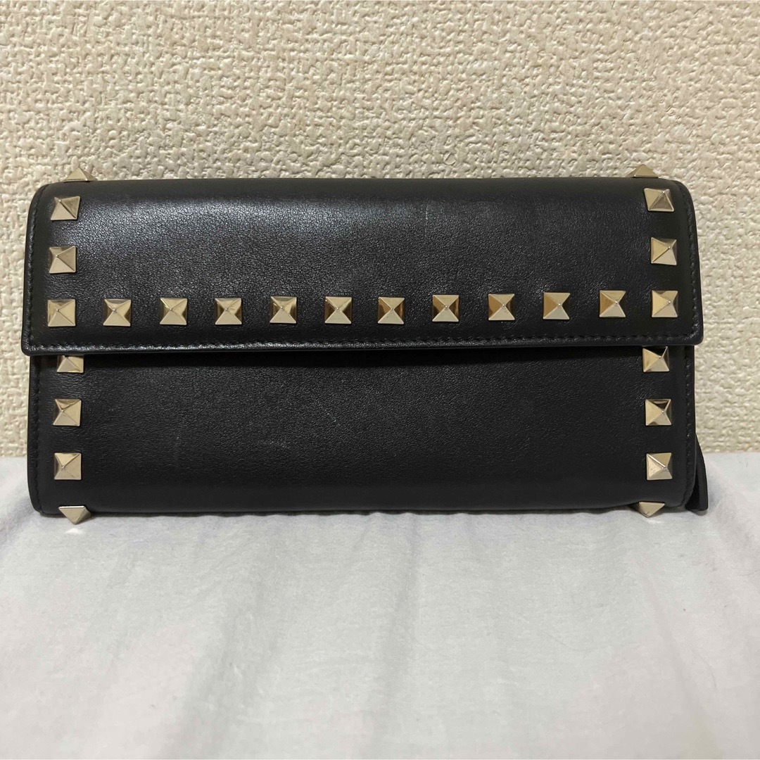 VALENTINO スタッズ 長財布 - 財布