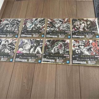 一番くじ ワンピース EX 悪魔を宿す者達  F賞  メタリック色紙　8種(その他)