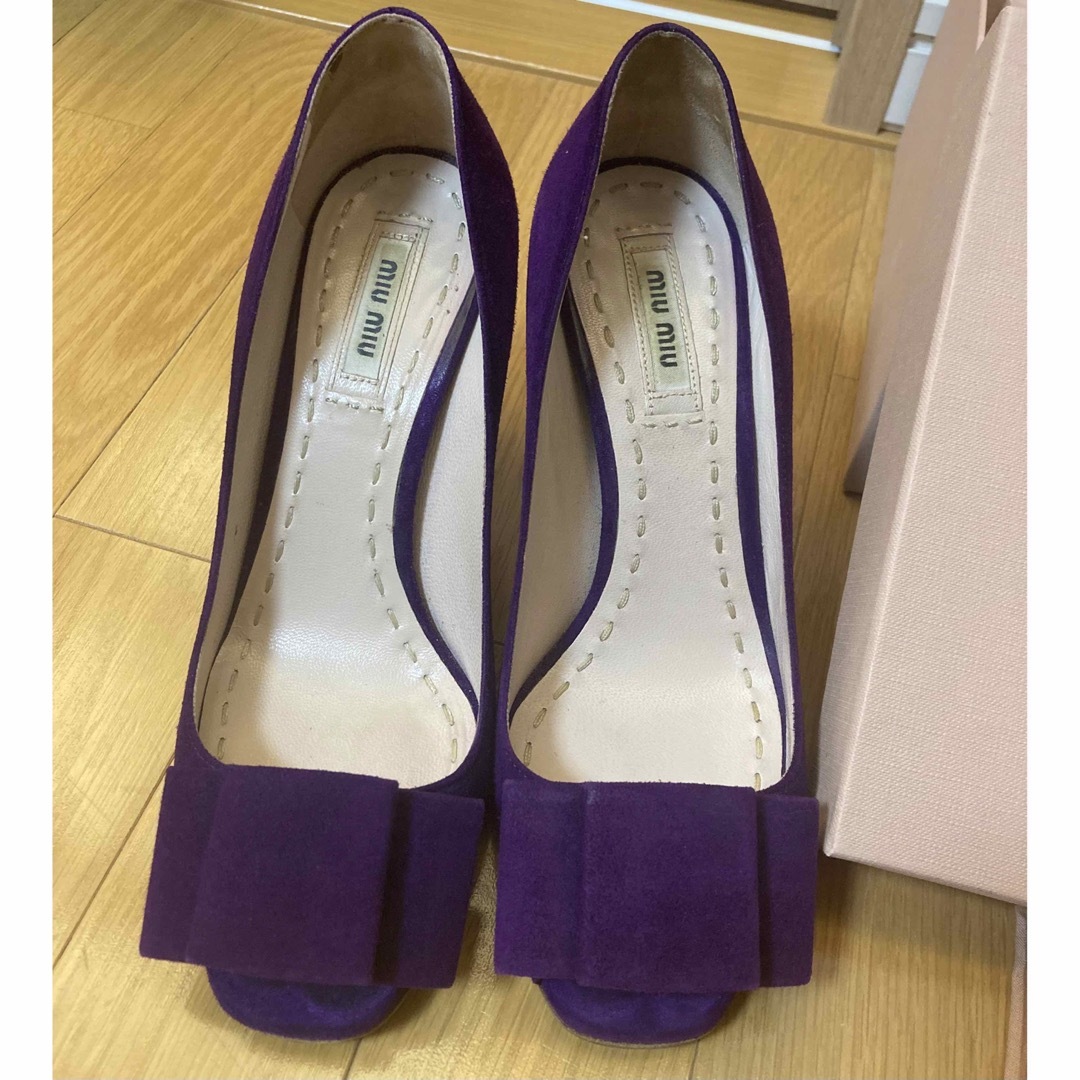 miumiuビジューパンプス♡36.5♡結婚式用-