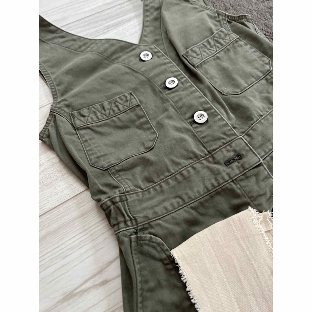 BayBee 2way military dress ベイビー 日本製