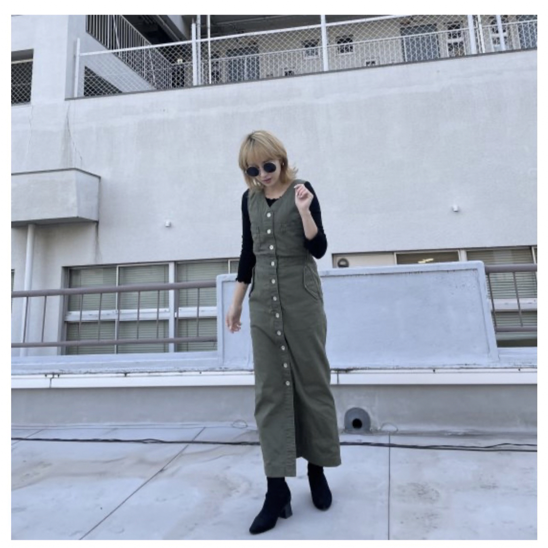 BayBee 2way military dress ベイビー 日本製