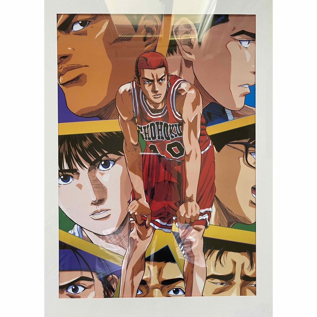 【額装品】スラムダンク　SLAM DUNK  井上雄彦 ポスター大ver  D