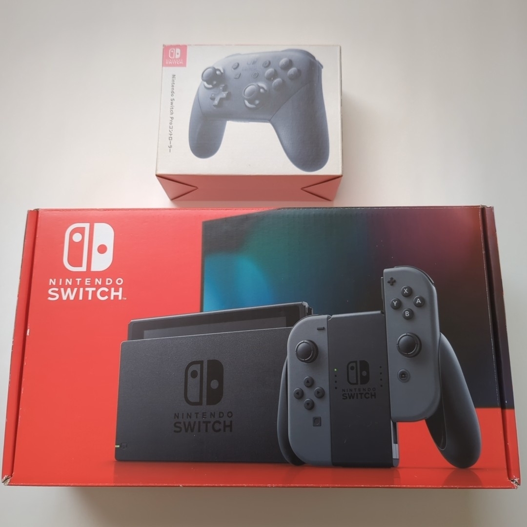 Nintendo Switch スイッチ プロコンセット 純正ドック欠品