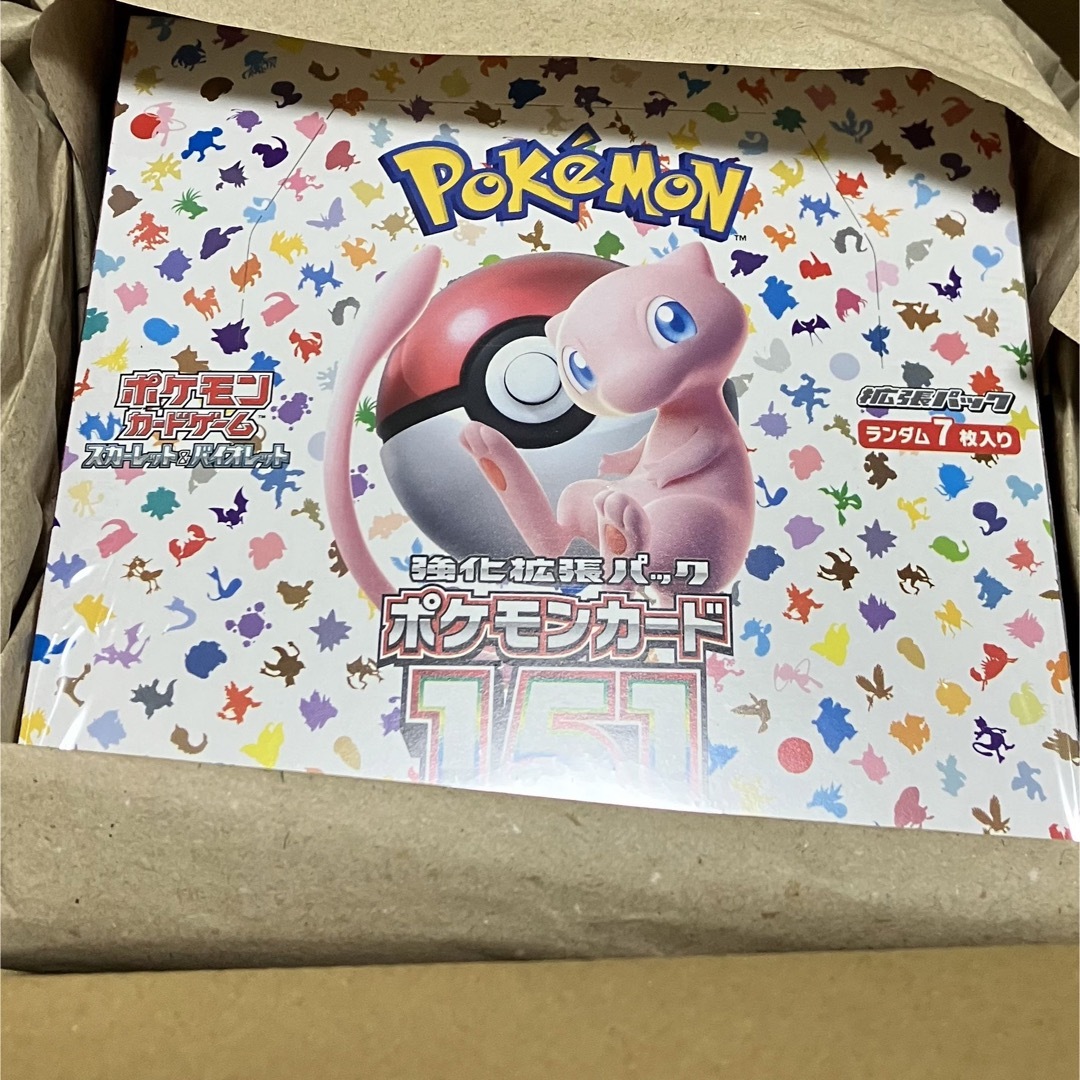 ポケモンカード151 box シュリンク付き1BOX-