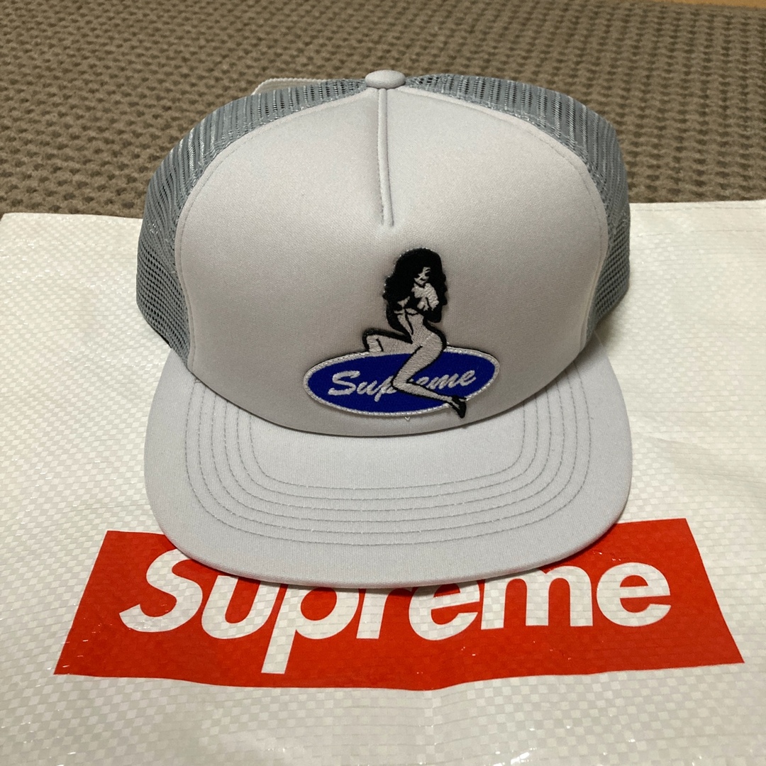 Supreme Pin Up Mesh Back 5-Panel    Grayメンズ