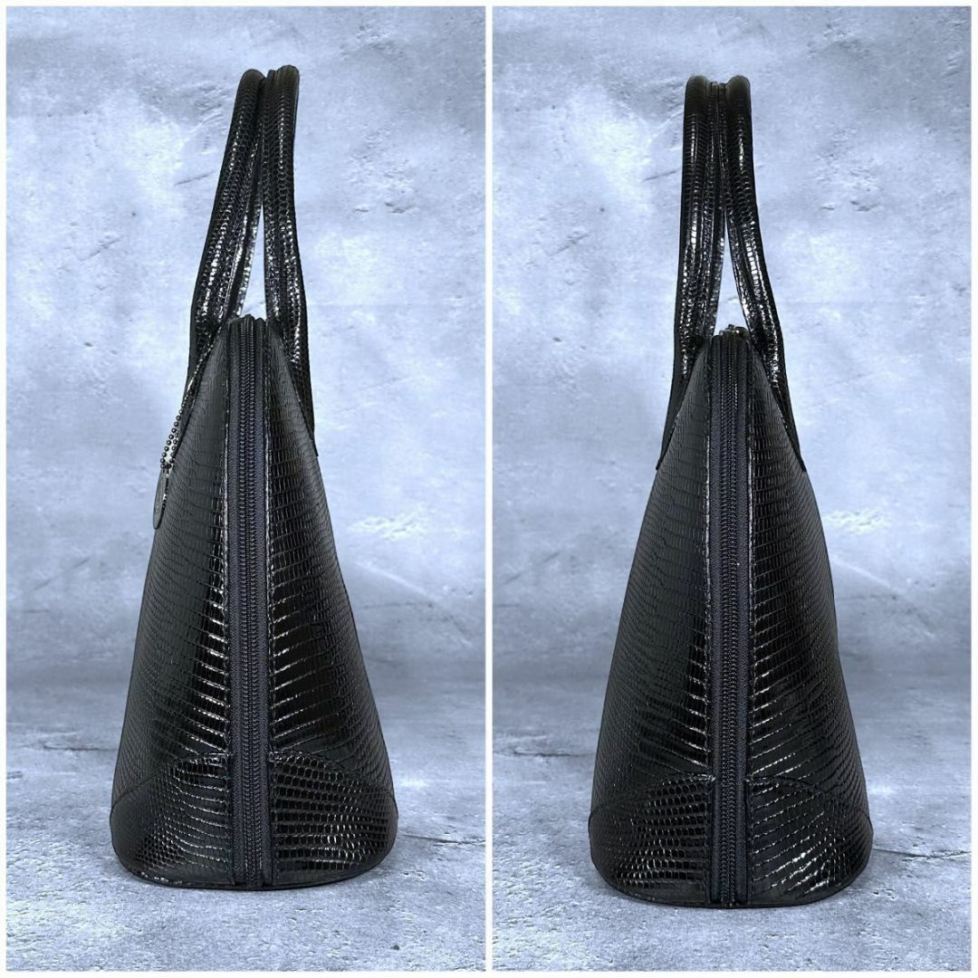 希少/超美品】YAMAGUCHI JRAタグ リザード ハンドバッグ 希少/超美品】YAMAGUCHI JRAタグ リザード ハンドバッグ