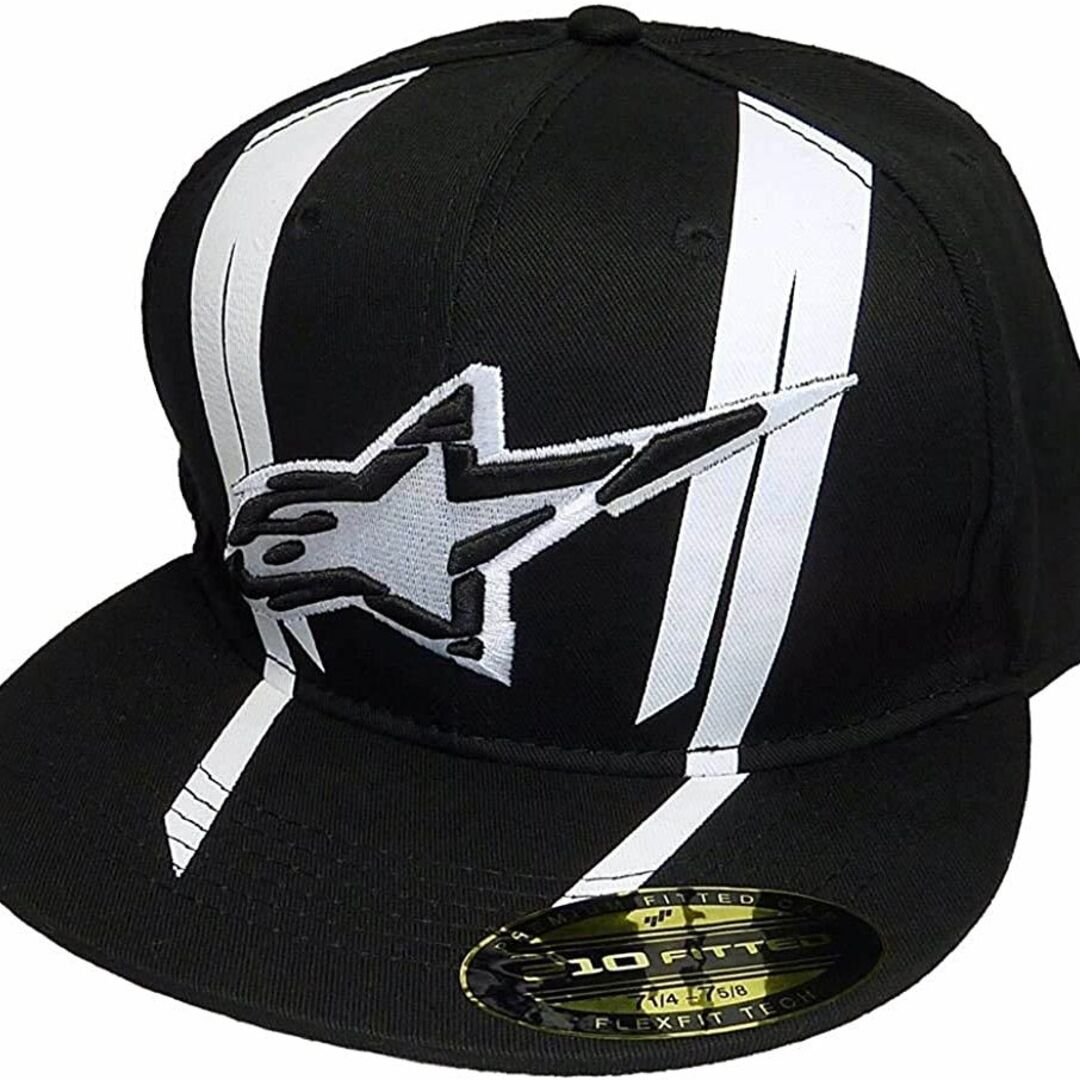 alpinestars(アルパインスターズ)のアルパインスターズ 210 FITTED ロゴキャップ ブラック L/XL メンズの帽子(キャップ)の商品写真