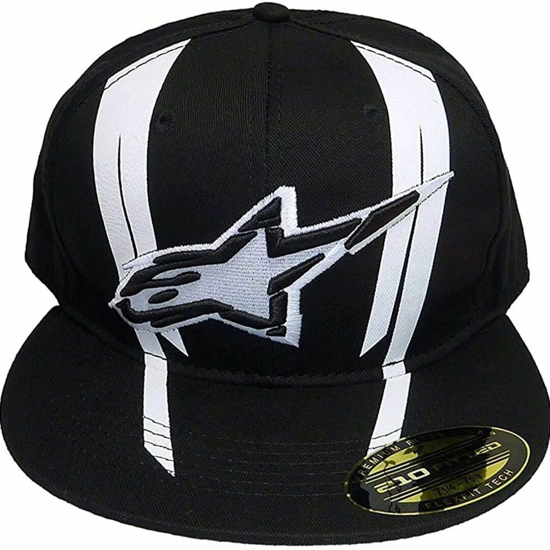 alpinestars(アルパインスターズ)のアルパインスターズ 210 FITTED ロゴキャップ ブラック L/XL メンズの帽子(キャップ)の商品写真