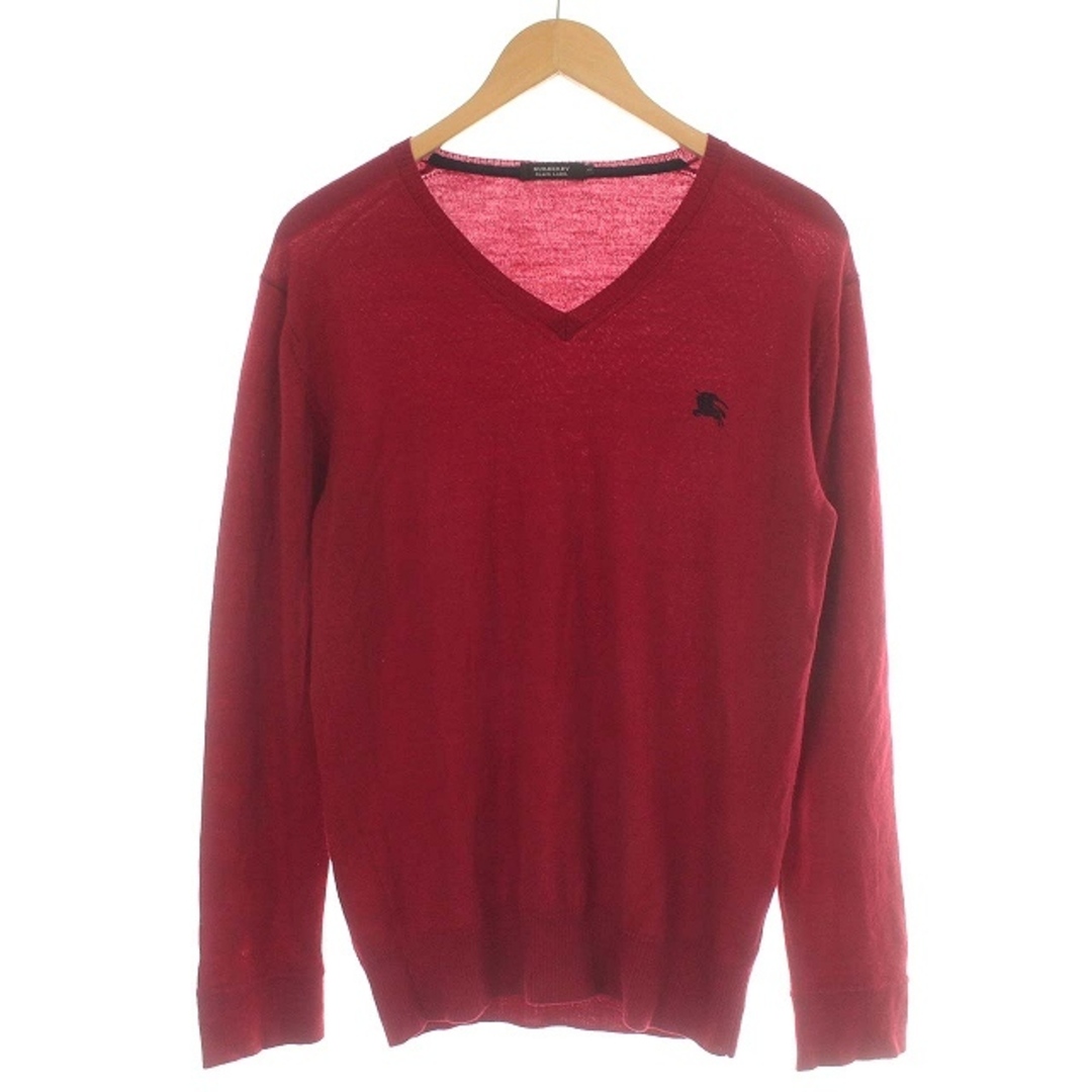 BURBERRY BLACK LABEL - BURBERRY BLACK LABEL ニット Vネック