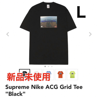 Supreme Nike ACG Grid Tee Tシャツ 黒 XL
